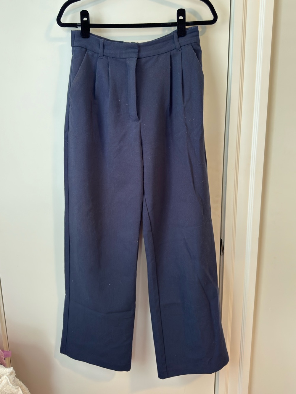 A&F Sloane Tailored Wide Leg Pants Curve Love